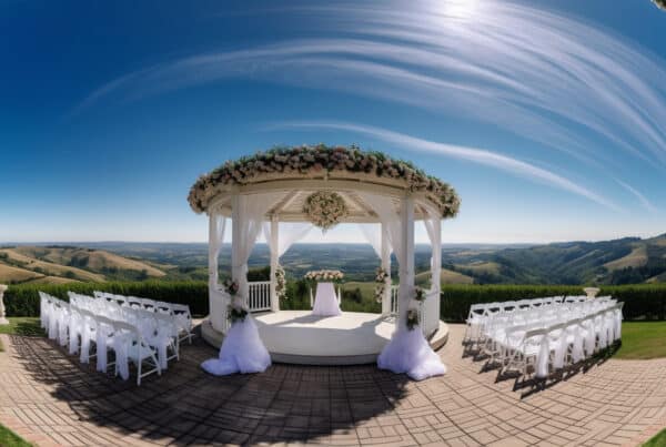 360 vr wedding view