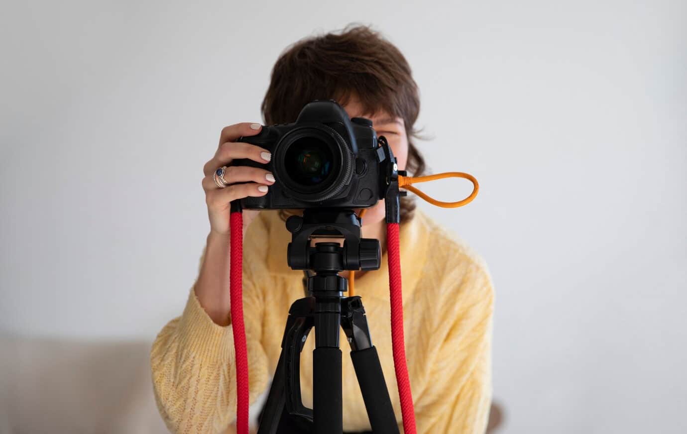 woman working in photography