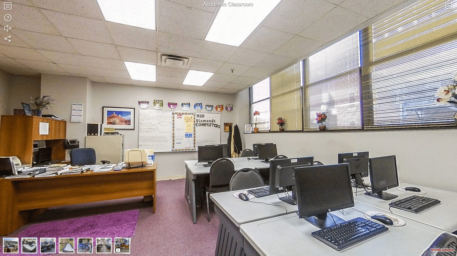 IndyPendence Job Corps Virtual Tour Academic Classroom