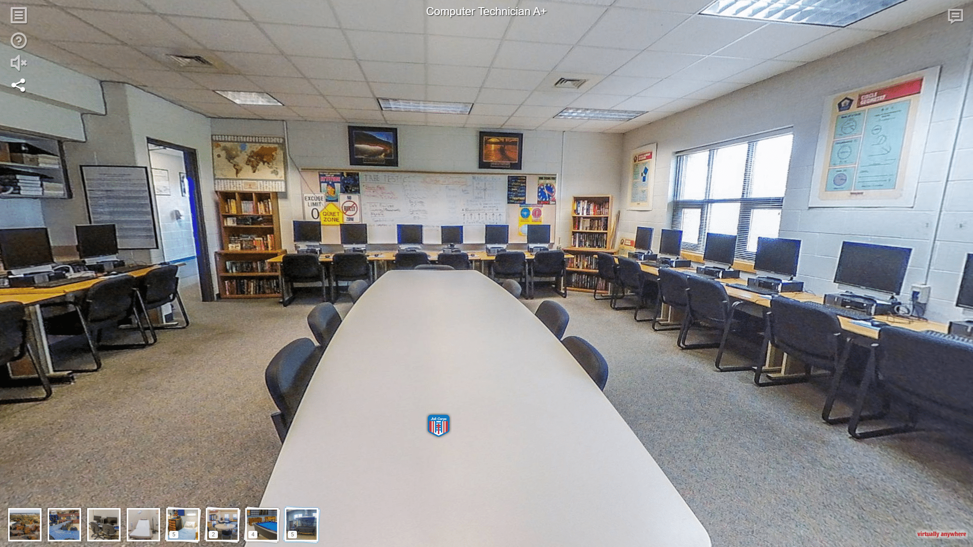 Centennial Job Corps Virtual Tour Computer Lab
