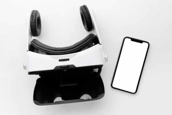 virtual reality headset and mobile